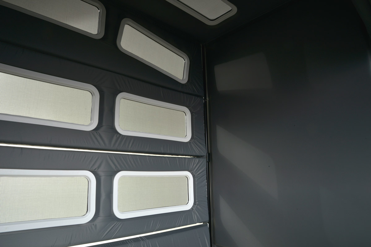 SleepSafe Extension bed interior view of padding.