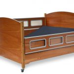 SleepSafe® II - Medium Bed - Queen Size Mahogany