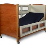 SleepSafer® Bed with Dual View – Tall Bed – Cream Padding
