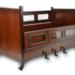 SleepSafe® II Bed – Medium Bed – Manual Hi-Lo – Custom Raised Panel in Espresso