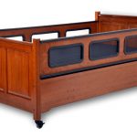 SleepSafe® Low Bed - In Raised Panel - In Cherry - Custom Design