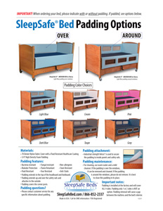 SleepSafe Bed Padding Information