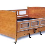 SleepSafe® II Bed – Medium Bed – Full – Manual Hi-Lo Combo – In Mahogany