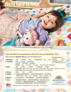 SleepSafe® Bed Brochure- Spanish Edition