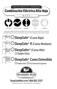SleepSafe Bed - Combinacion Electrica Alta-Baja
