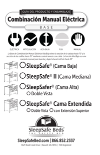 SleepSafe Bed - Combinacion Manual Electrica